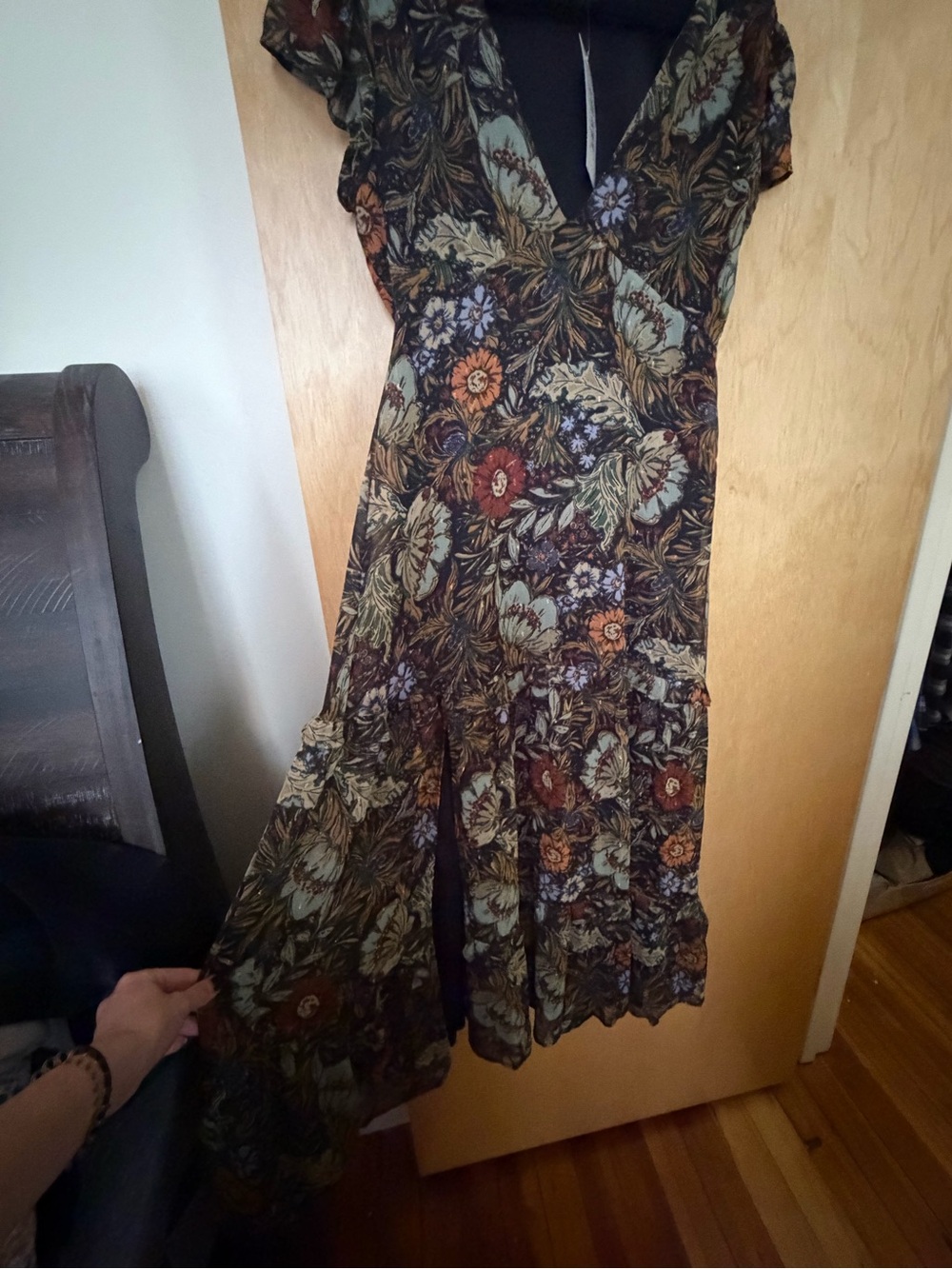 Sundance Floral Paisley Maxi Dress - Picture 5 of 8